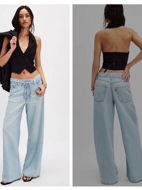 Free People | Levi's XL Baggy Straight Jeans  NWOT